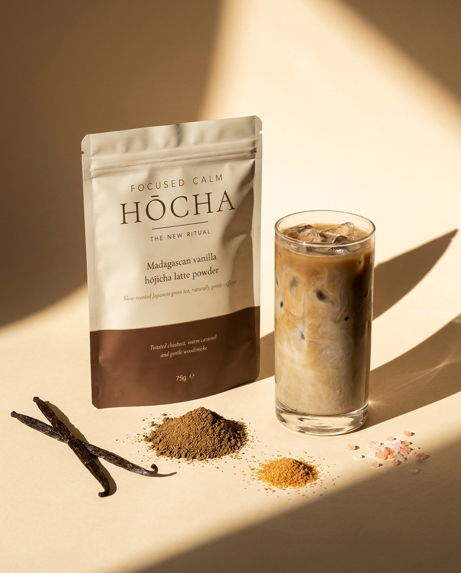 Madagascan Vanilla Hōjicha Latte Powder